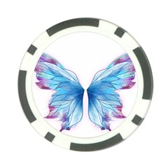 Butterfly-drawing-art-fairytale  Poker Chip Card Guard by saad11