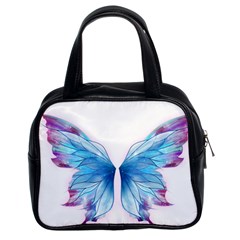 Butterfly-drawing-art-fairytale  Classic Handbag (two Sides) by saad11