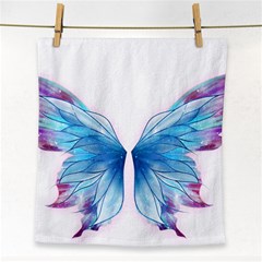 Butterfly-drawing-art-fairytale  Face Towel by saad11