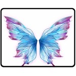 Butterfly-drawing-art-fairytale  Two Sides Fleece Blanket (Medium) 58.8 x47.4  Blanket Front