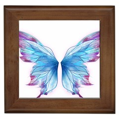 Butterfly-drawing-art-fairytale  Framed Tile by saad11