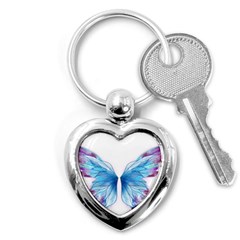 Butterfly-drawing-art-fairytale  Key Chain (heart) by saad11