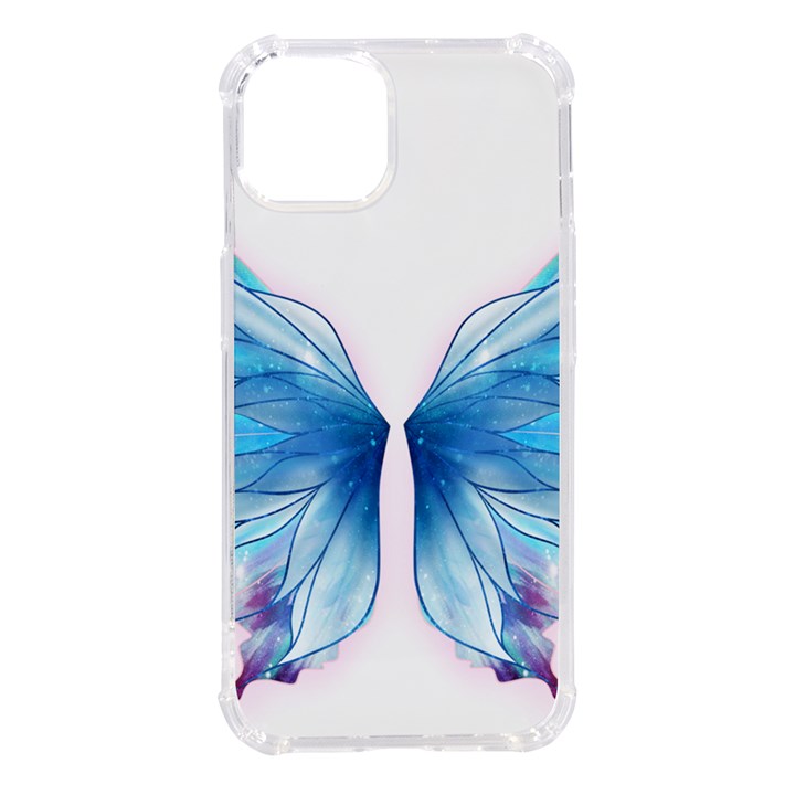 Butterfly-drawing-art-fairytale  iPhone 14 TPU UV Print Case