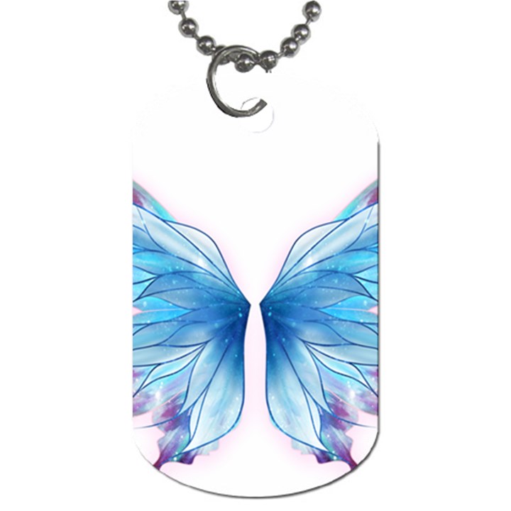 Butterfly-drawing-art-fairytale  Dog Tag (One Side)