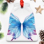 Butterfly-drawing-art-fairytale  Bell Ornament (Two Sides) Front