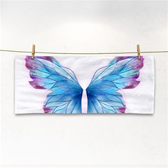 Butterfly-drawing-art-fairytale  Hand Towel by saad11