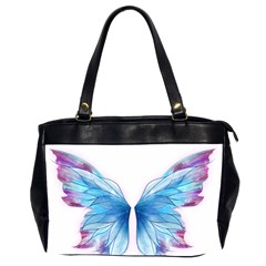 Butterfly-drawing-art-fairytale  Oversize Office Handbag (2 Sides) by saad11