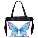 Butterfly-drawing-art-fairytale  Oversize Office Handbag (2 Sides) Front