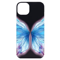 Butterfly-drawing-art-fairytale  Iphone 14 Plus Black Uv Print Case by saad11