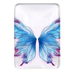 Butterfly-drawing-art-fairytale  Rectangular Glass Fridge Magnet (4 Pack)