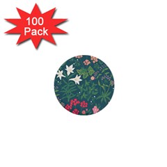 Spring Design  1  Mini Buttons (100 Pack)  by AlexandrouPrints