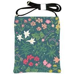 Spring Design  Shoulder Sling Bag by AlexandrouPrints