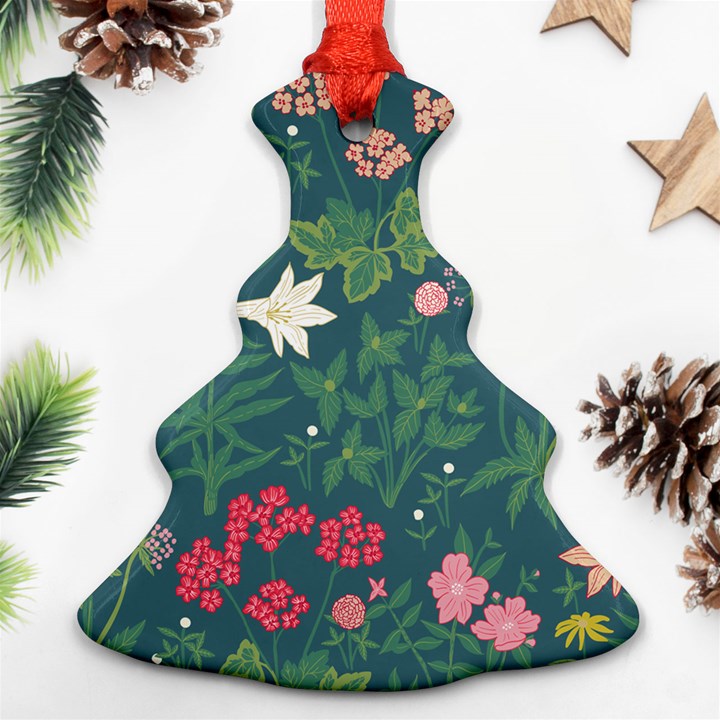 Spring design  Christmas Tree Ornament (Two Sides)