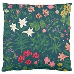 Spring Design  Large Cushion Case (one Side) by AlexandrouPrints