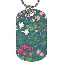 Spring Design  Dog Tag (two Sides) by AlexandrouPrints