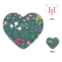 Spring Design  Playing Cards Single Design (heart)