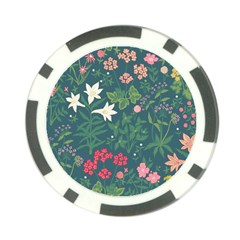 Spring Design  Poker Chip Card Guard (10 Pack) by AlexandrouPrints