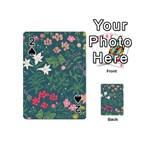 Spring design  Playing Cards 54 Designs (Mini) Front - Spade2