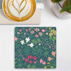 Spring Design  Uv Print Square Tile Coaster  by AlexandrouPrints