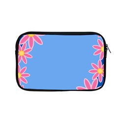 Flowers Space Frame Ornament Apple Macbook Pro 13  Zipper Case