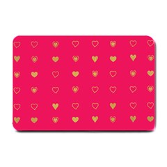 Illustrations Heart Pattern Design Small Doormat