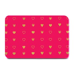 Illustrations Heart Pattern Design Plate Mats