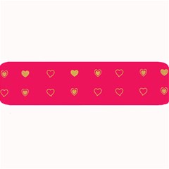 Illustrations Heart Pattern Design Large Bar Mat