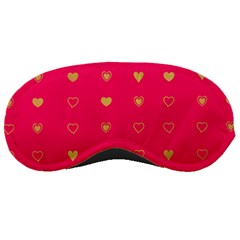 Illustrations Heart Pattern Design Sleep Mask