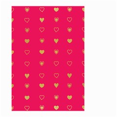 Illustrations Heart Pattern Design Small Garden Flag (two Sides)