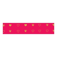 Illustrations Heart Pattern Design Velvet Scrunchie