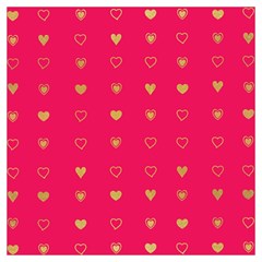 Illustrations Heart Pattern Design Lightweight Scarf 