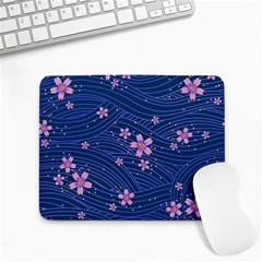 Flowers Floral Background Small Mousepad