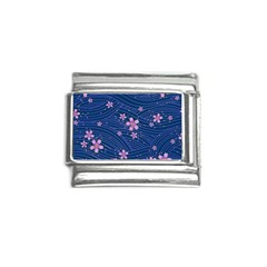 Flowers Floral Background Italian Charm (9mm)