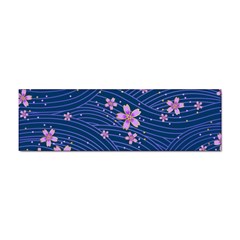 Flowers Floral Background Sticker (bumper)