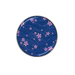 Flowers Floral Background Hat Clip Ball Marker (10 Pack)