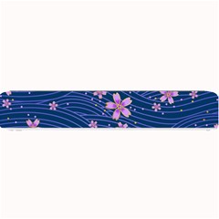 Flowers Floral Background Small Bar Mat