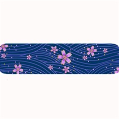 Flowers Floral Background Large Bar Mat