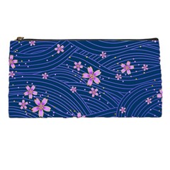 Flowers Floral Background Pencil Case