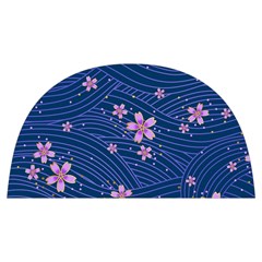 Flowers Floral Background Anti Scalding Pot Cap