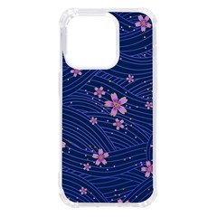 Flowers Floral Background Iphone 14 Pro Tpu Uv Print Case