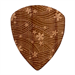 Flowers Floral Background Wood Guitar Pick (set Of 10) by Maspions