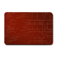 Grid Background Pattern Wallpaper Small Doormat