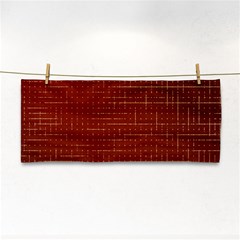 Grid Background Pattern Wallpaper Hand Towel