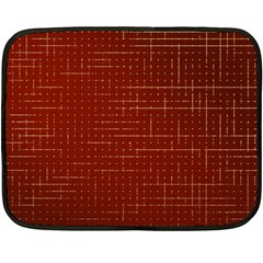 Grid Background Pattern Wallpaper Fleece Blanket (mini)