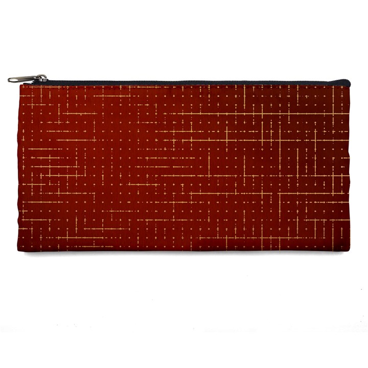 Grid Background Pattern Wallpaper Pencil Case