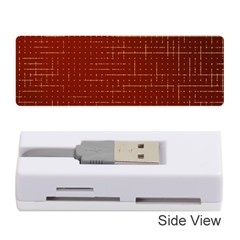 Grid Background Pattern Wallpaper Memory Card Reader (stick)