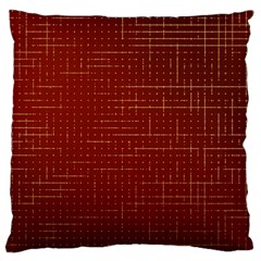 Grid Background Pattern Wallpaper Large Cushion Case (one Side)