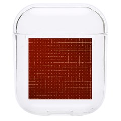 Grid Background Pattern Wallpaper Hard Pc Airpods 1/2 Case by Maspions