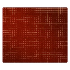 Grid Background Pattern Wallpaper Premium Plush Fleece Blanket (small)