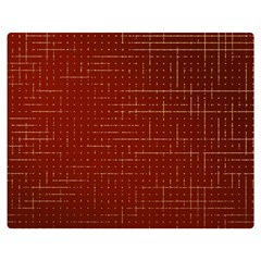 Grid Background Pattern Wallpaper Premium Plush Fleece Blanket (medium)